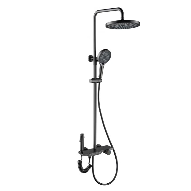 四功能表面安装花洒